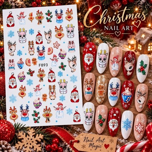 Sticker Christmas Rudolf Sticker Christmas Rudolf