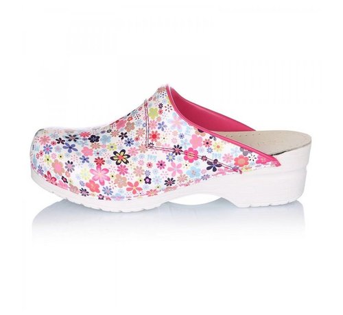 Sanita klompen Flex Little Flower model 314 | Sanitaklompen.nl
