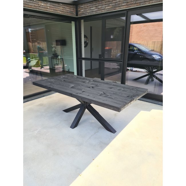 Tuintafel Jackson - 220 cm -Zwart