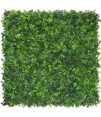 Greenmoods Kunsthaag mat mix 50x50 cm UV s-1 d-0 brandvertragend