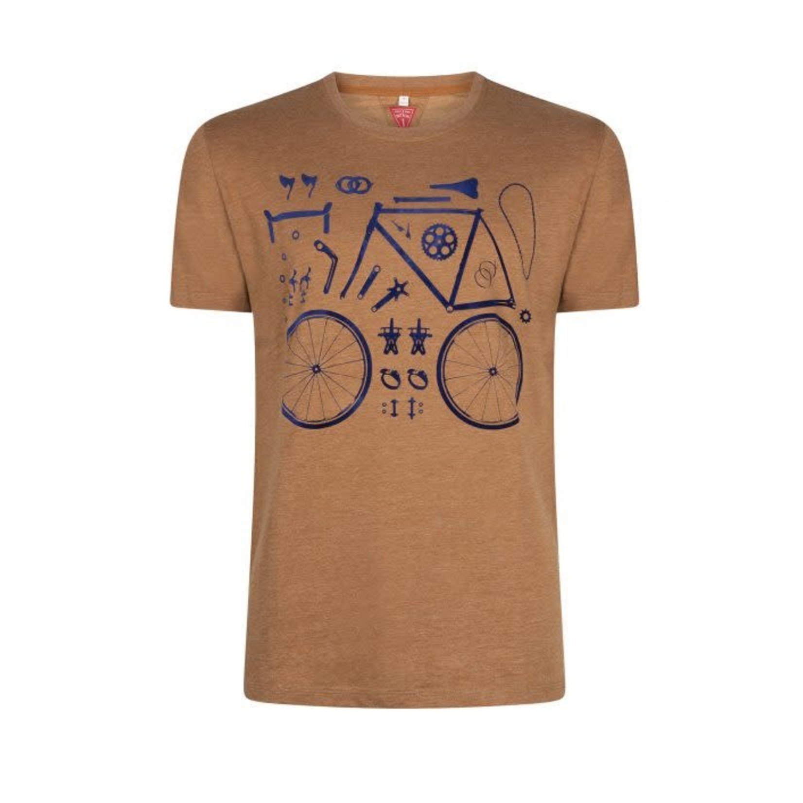 Le Patron T-shirt 'Pieces de bicyclette'