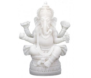 Ganesha Wit Albast 17cm