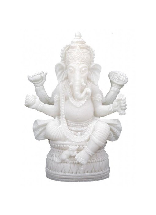 Ganesha Wit Albast 17cm