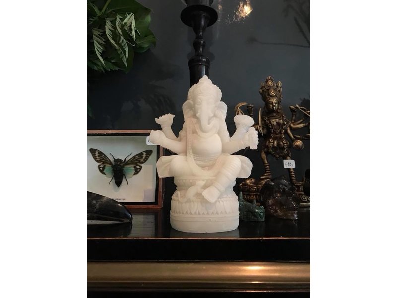 Ganesha Wit Albast 17cm