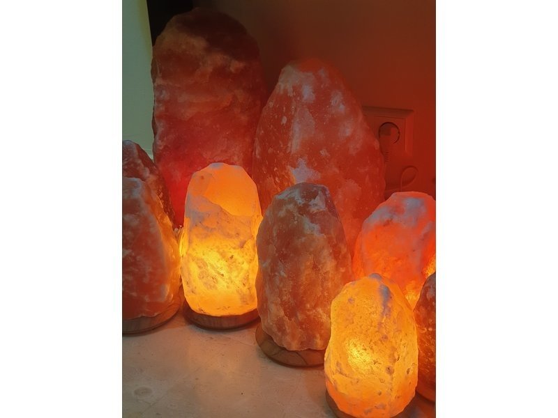 Lamp Zoutkristal XL 10-12 kilo