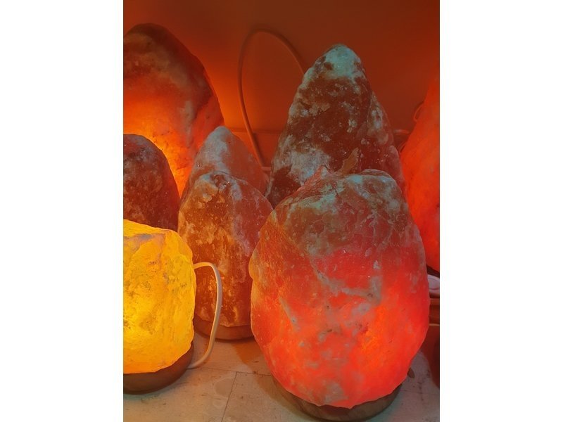 Lamp Zoutkristal XXL 12-18 kilo