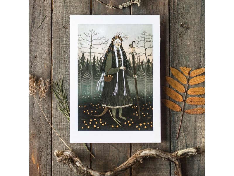 Alexandra Dvornikova Print Karelian Creature