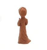 Godinnenbeeldje van Terracotta met Maan