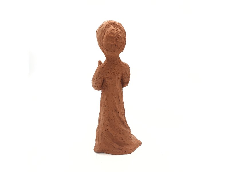 Godinnenbeeldje van Terracotta met Maan