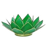 Waxinehouder Lotus - Groen