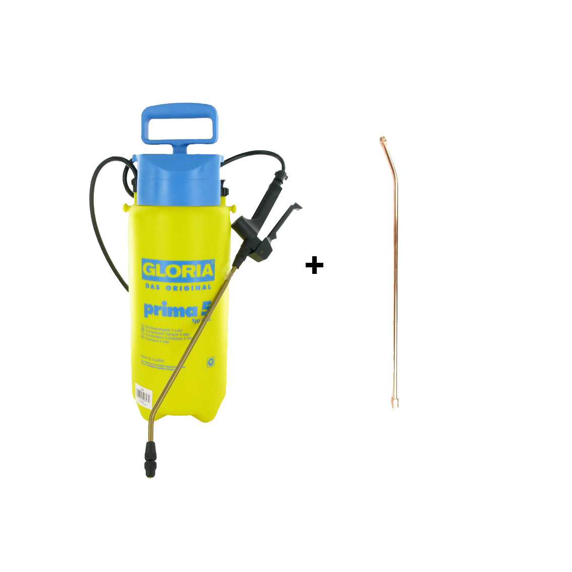 Gloria Prima 3/5 met open spuitlans perfect voor vloer en gevel