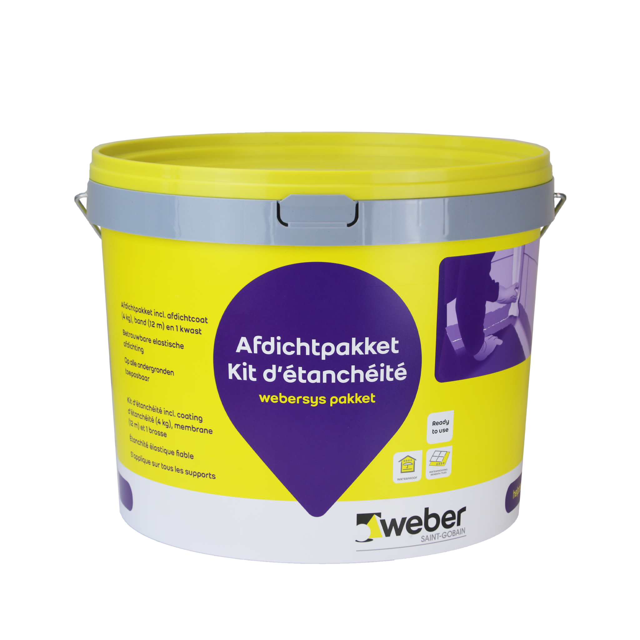 Weber Tegelprimer  - voor niet poreuze ondergronden (5kg)