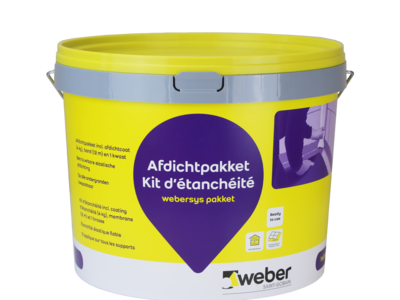 Weber Beamix Webersys Pakket - badkamer afdichting (4 kilo)