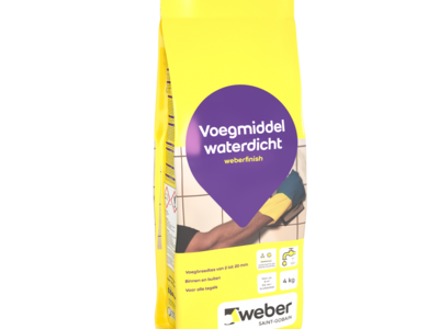 Weber Beamix Weberfinish - Voegmiddel Waterdicht voor Tegels (4 kilo)