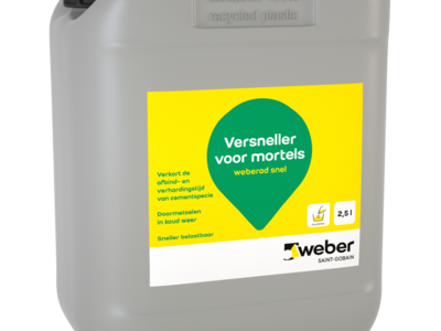 Weber Beamix Weberad snel - mortel versneller (2,5L)