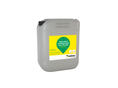 Weber Beamix Weberad Amirol - waterdichte mortel toevoeging (2,5L)