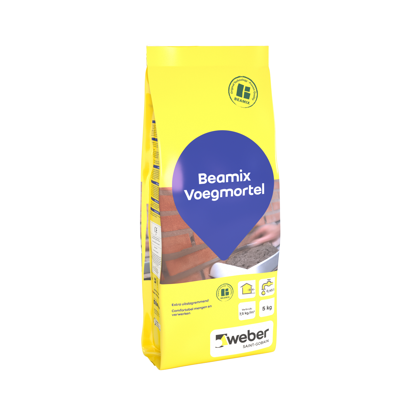 Voegmortel voor metselwerk (5 kilo)