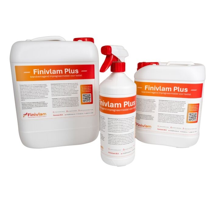 Plus - Brandvertragende spray - alle soorten textiel