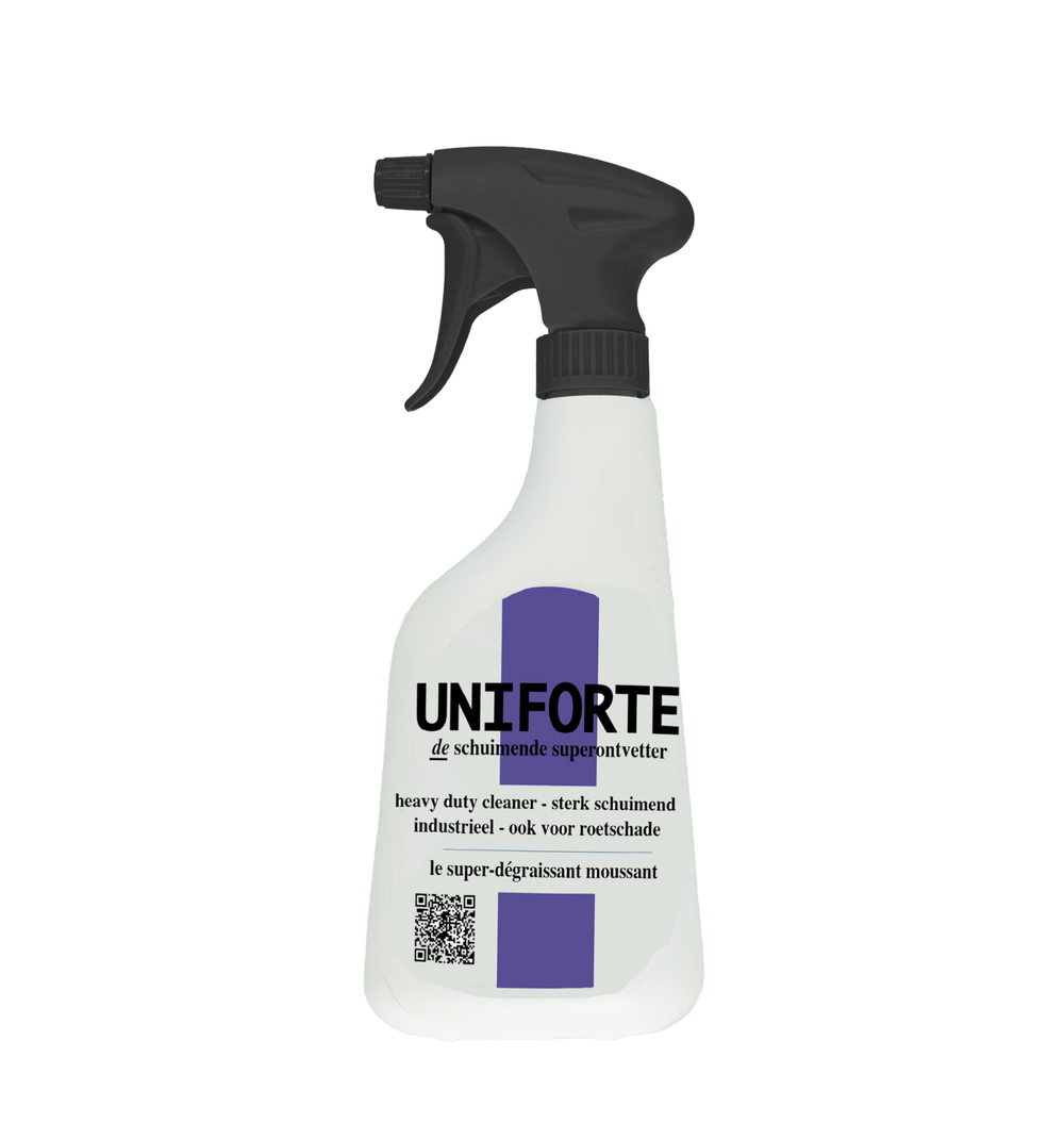 Uniforte Foam - vet, olie en roetreiniger - 0,6 Liter