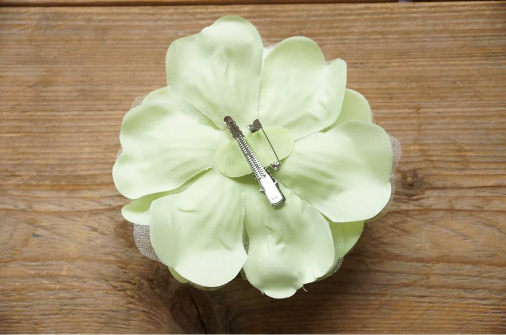 Licht groene corsage