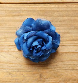 Kobalt blauwe corsage