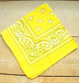 Gele bandana