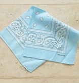 Lichtblauwe bandana