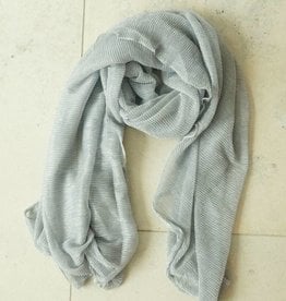 Zilverkleurige sjaal