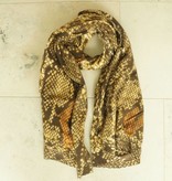 Okergele sjaal snake