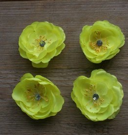 Gele bloemetjes (4 stuks)