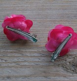 Kleine rose bloemetjes (2 stuks)