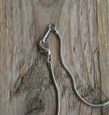 Zilverkleurige ketting met ankers