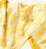 Sjaal met gele balletjes