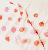 Sjaal met roze ballen
