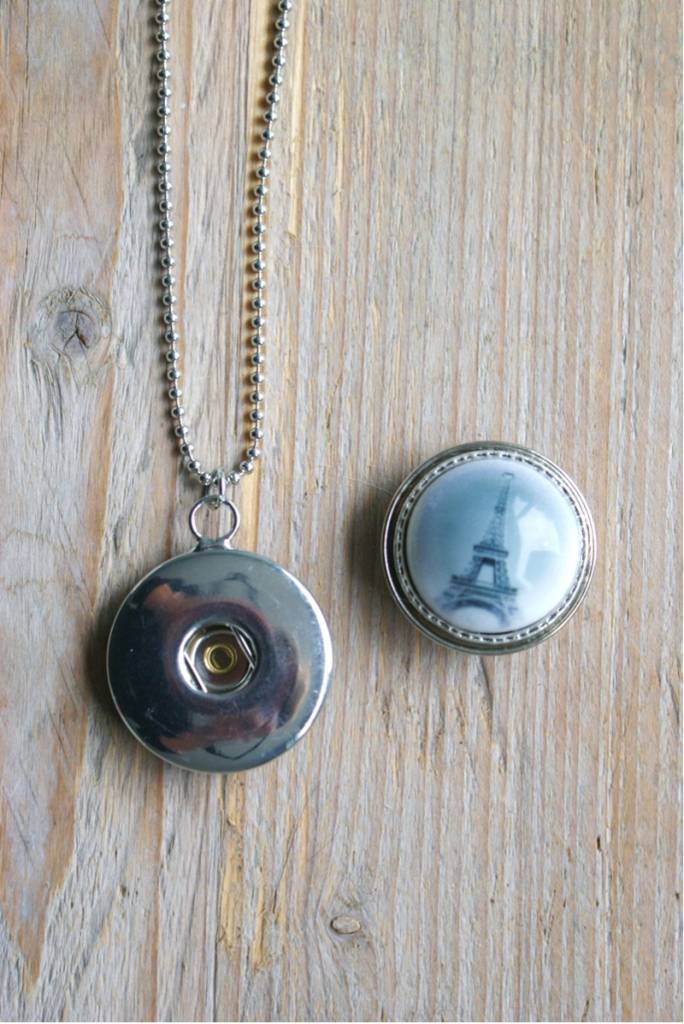 Ketting met losse stud eiffeltoren