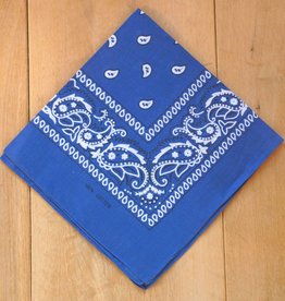 Kobalt blauwe bandana