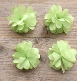 Kleine groene bloemetjes (4 stuks)