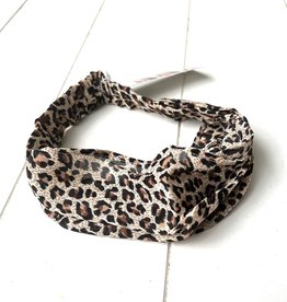 Hoofdband 3-in-1 dierenprint bruin