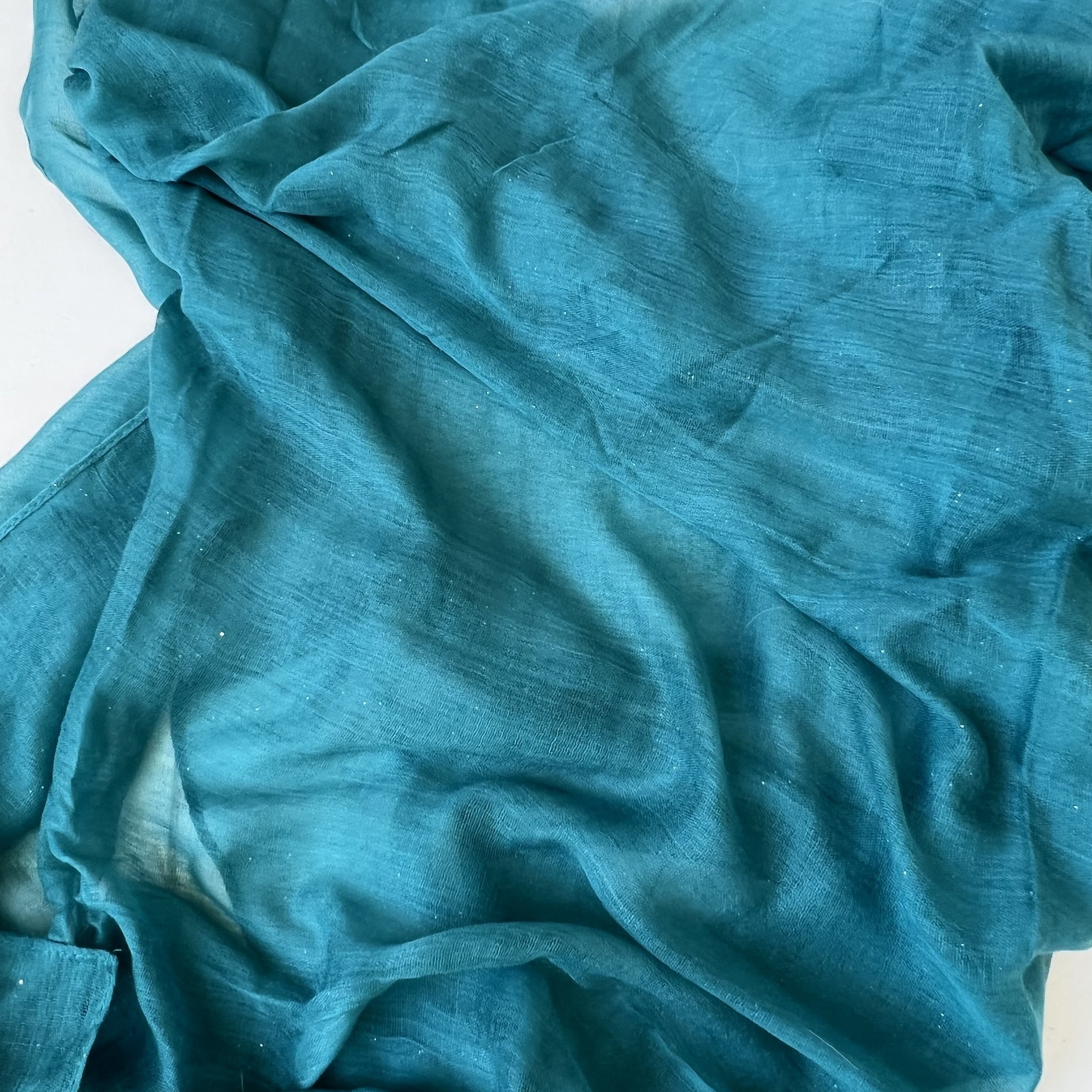 turquoise sjaal