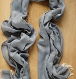 Jeansblauwe sjaal