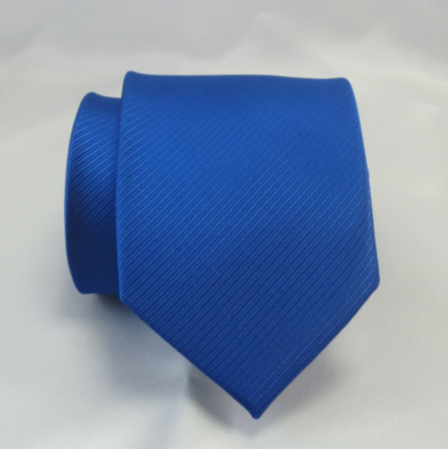 Kobalt blauwe stropdas