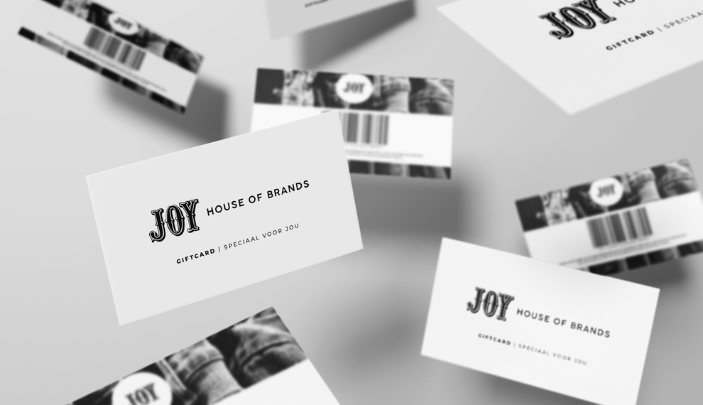 JOY-Giftcards - voor speciale momenten