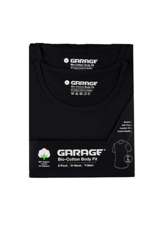 Garage 0221 0 neck 2 Pack Bio Cotton