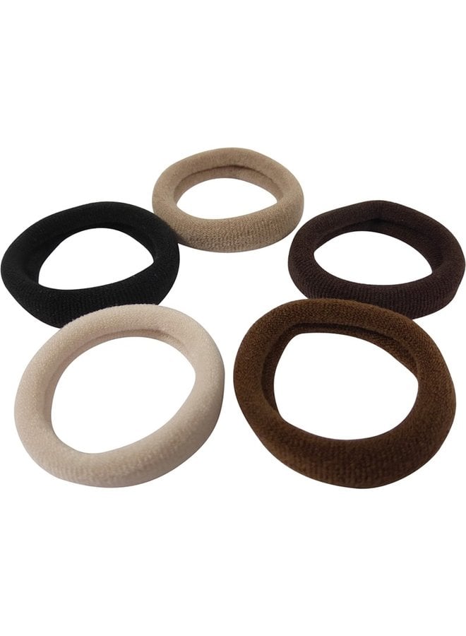 26425 Mini Elastic Brown Tones