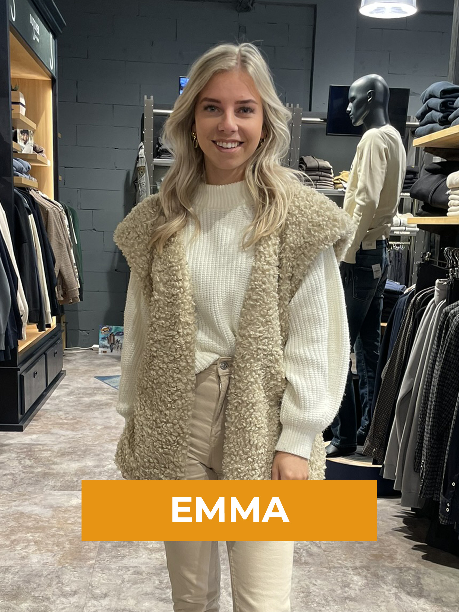 Emma personal shopper bij Joy House of Brands Roden Albertsbaan 