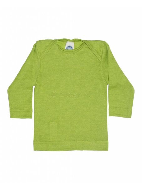 Cosilana Shirt van wol/zijde - groen