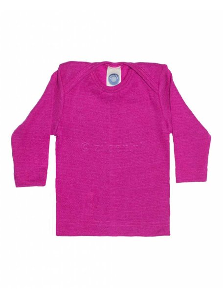 Cosilana Shirt van wol/zijde - roze