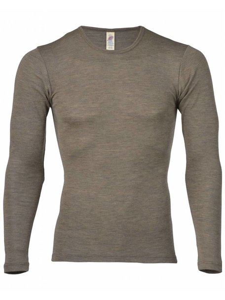 Engel Natur Heren long sleeve - bruin