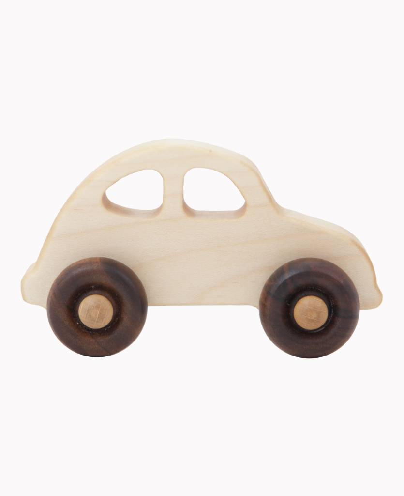 embargo kalf handelaar Wooden Story houten speelgoed auto jaren 30 - Ziloen