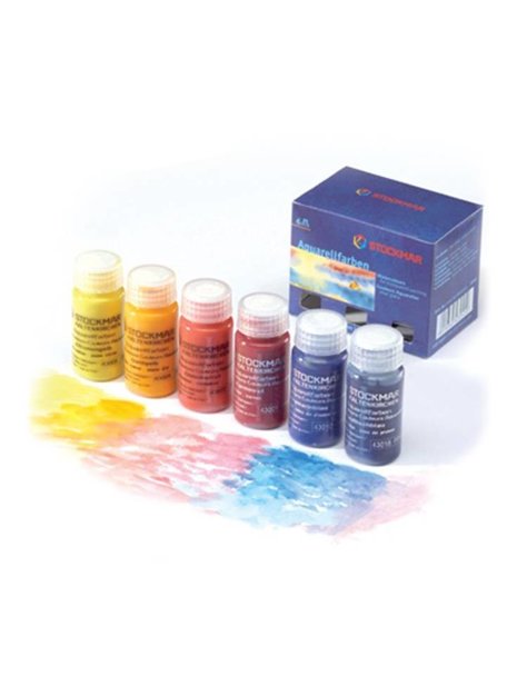 Stockmar Aquarelverf 6 basiskleuren